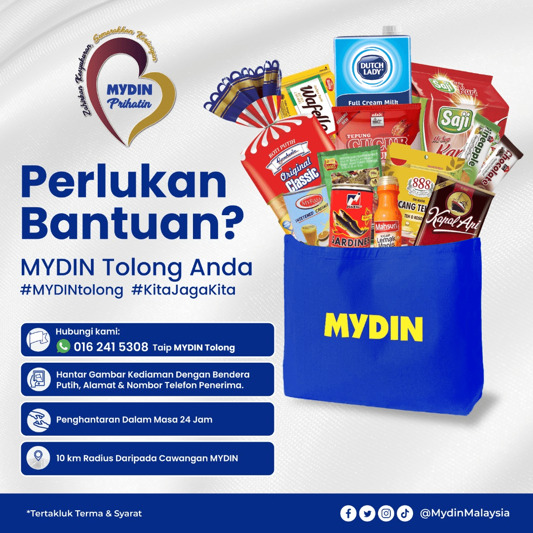 Klang Valley food banks aid - MYDIN