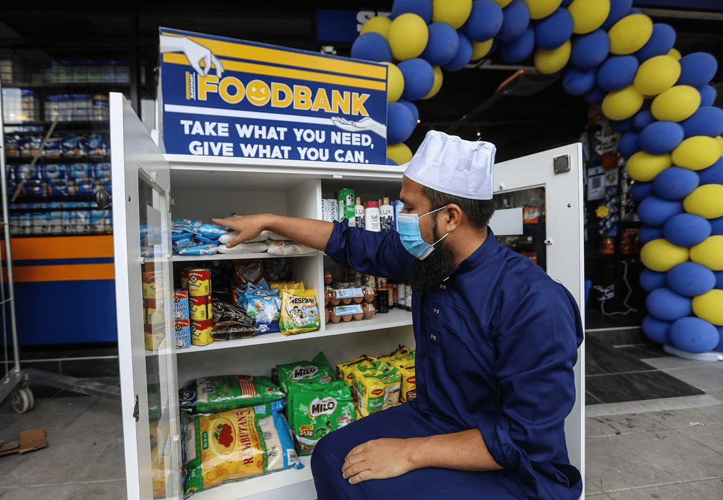 Klang Valley food banks aid - Elewsmart