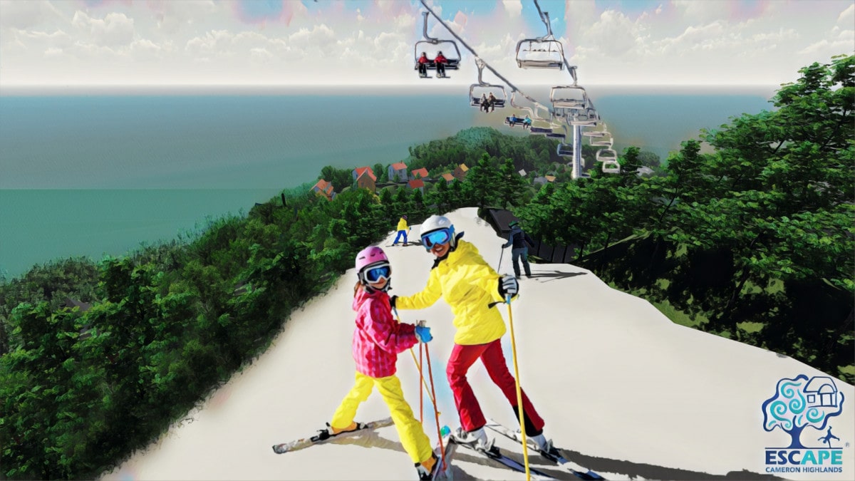 Escape Cameron Highlands to open in 2023 - ski