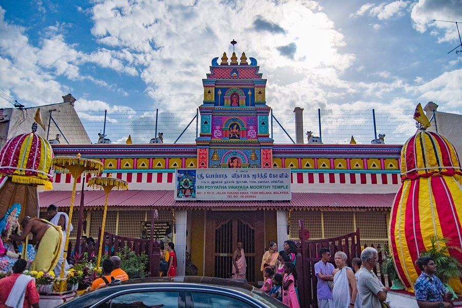 Things to do in Melaka - Sri Poyatha Moorthi Temple 