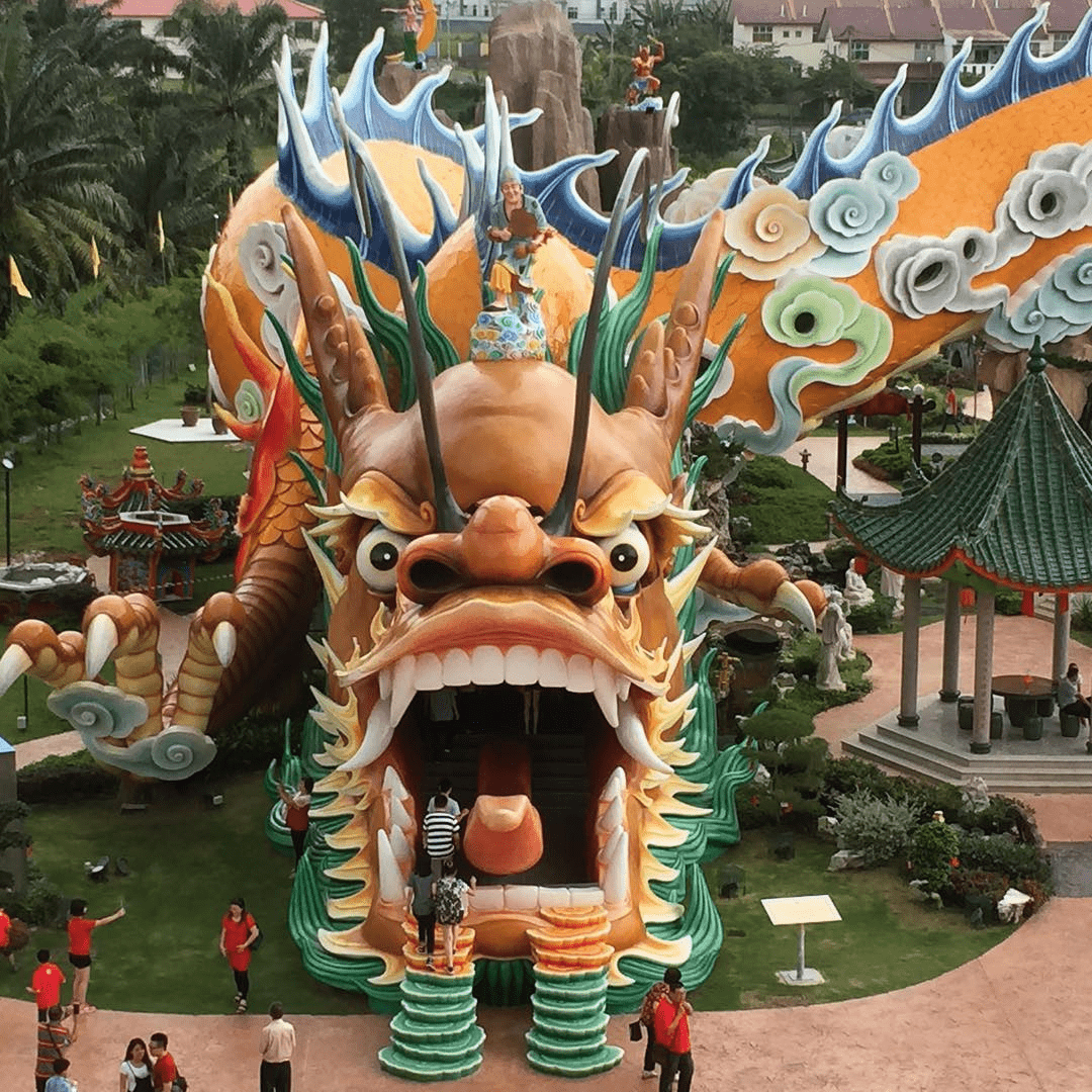Fortune Dragon in Johor - entrance