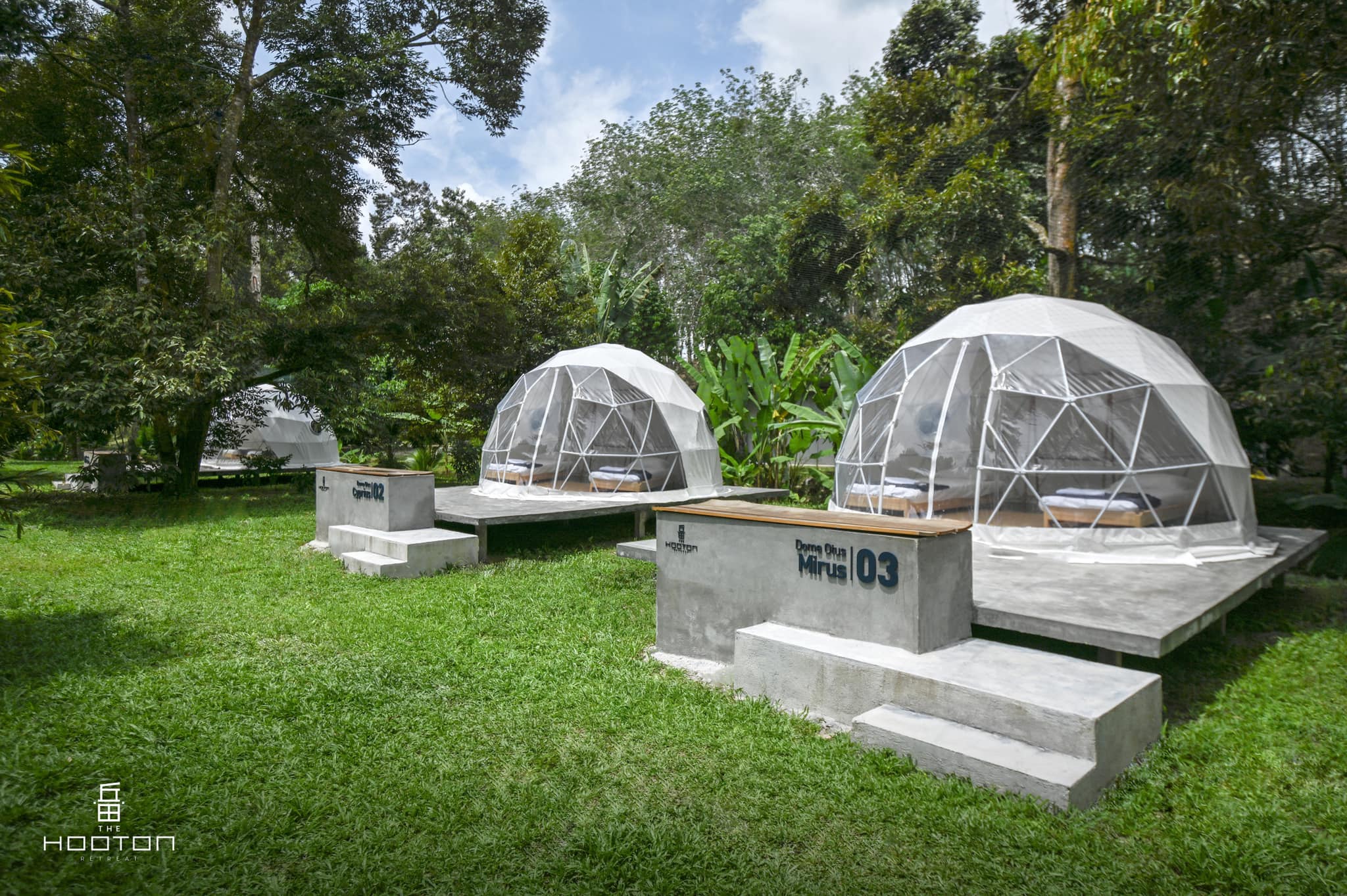 The Hooton Retreat - domes
