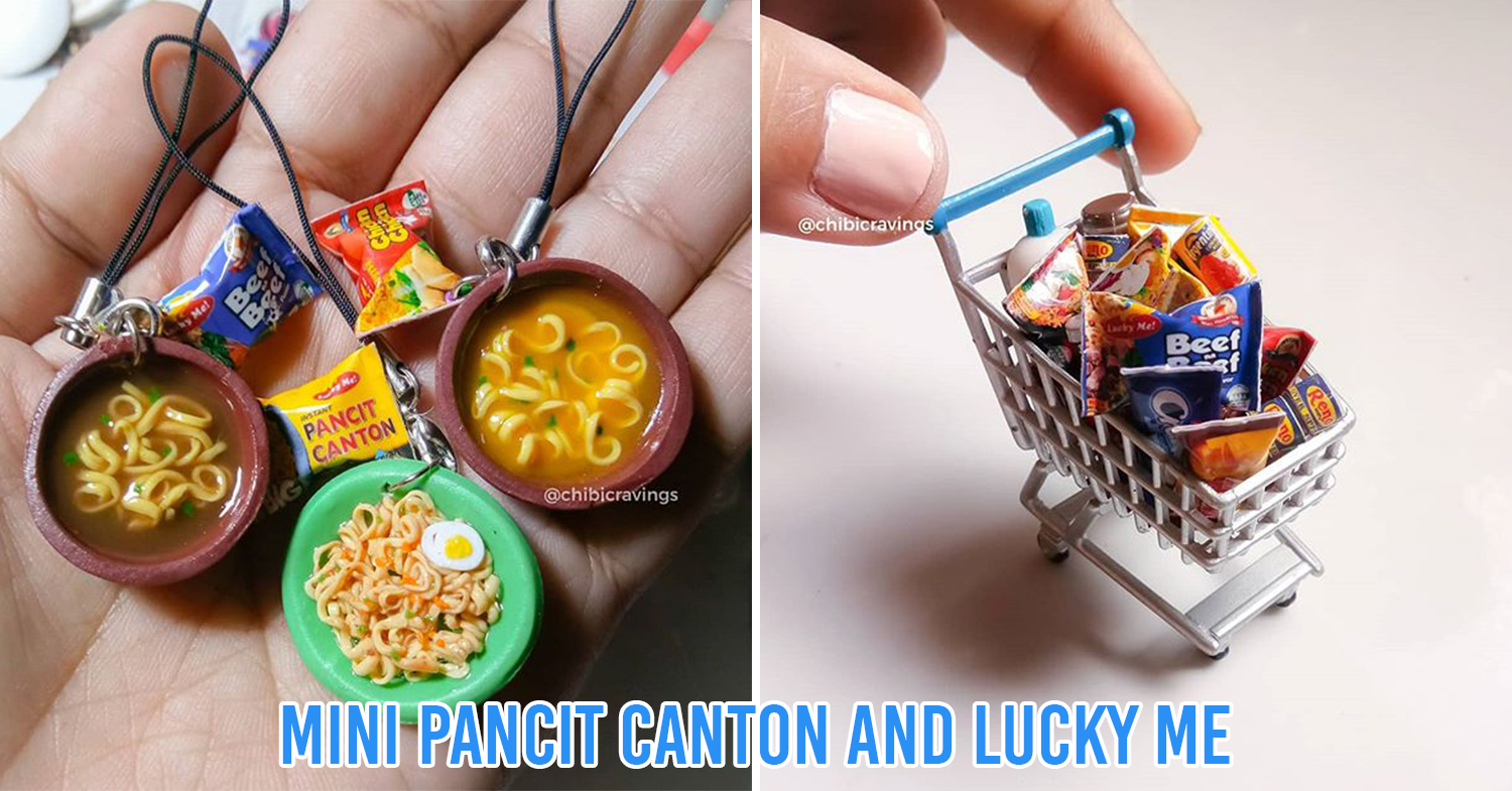 Filipino Artist Creates Mini Charms Inspired By Quarantine Food
