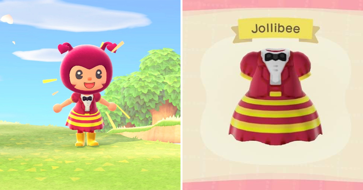 Filipino Animal Crossing Players Show Off Their Pinoy Pride With Filipino Outfits Jollibee Stalls Thesmartlocal Philippines Travel Lifestyle Culture Language Guide