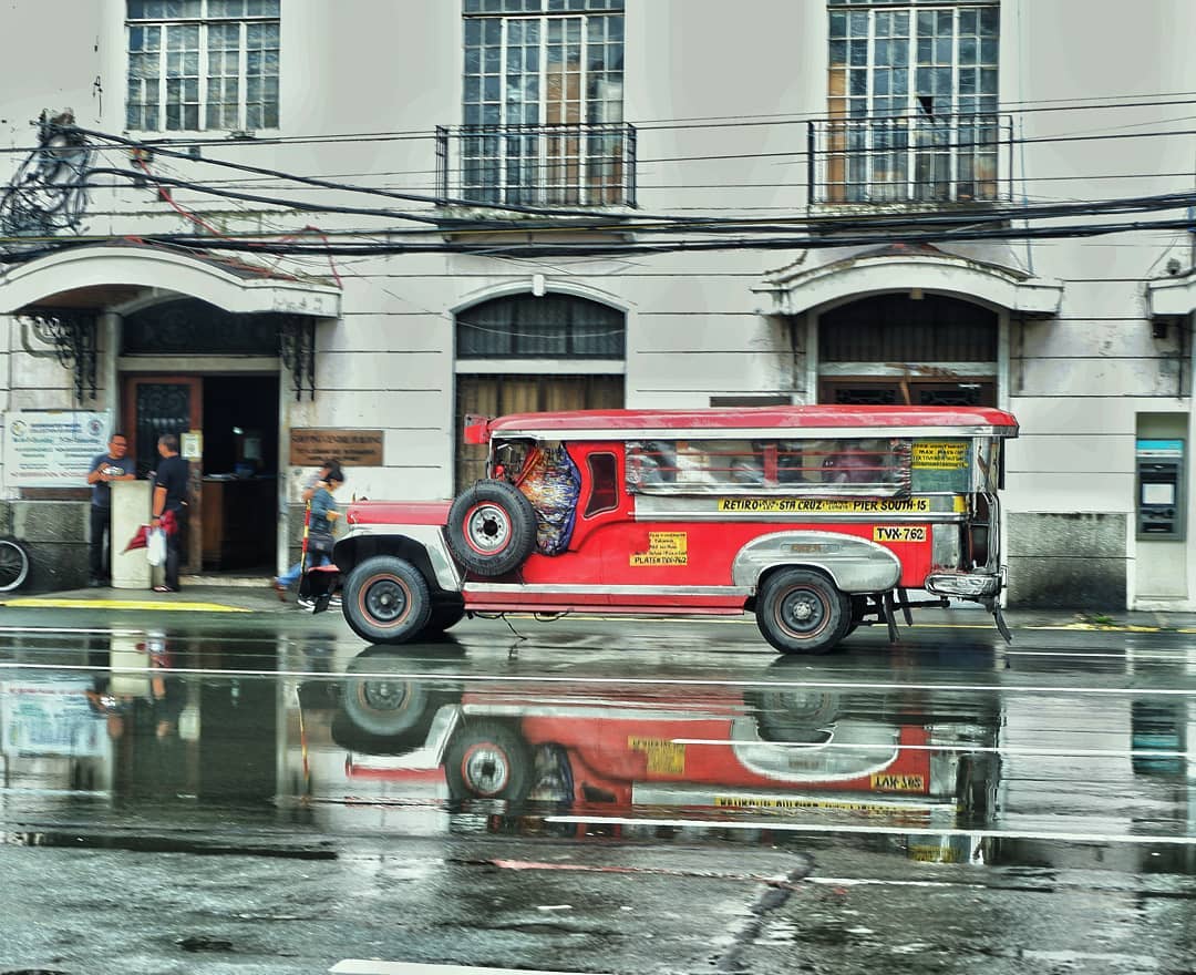 A Philippine jeepney