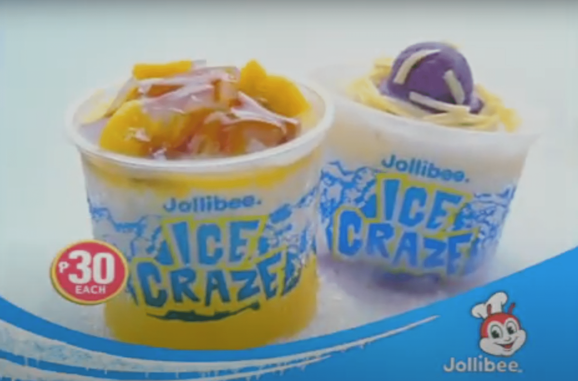 bowls of shaved ice dessert