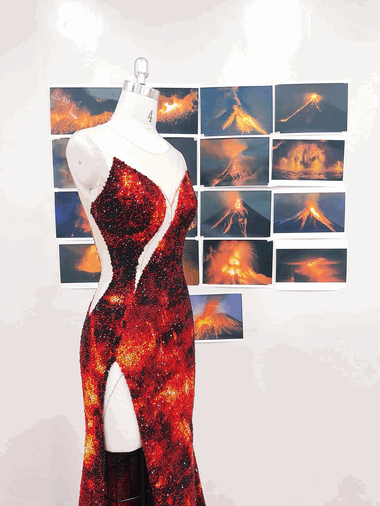 Miss Universe evening gowns - Lava gown