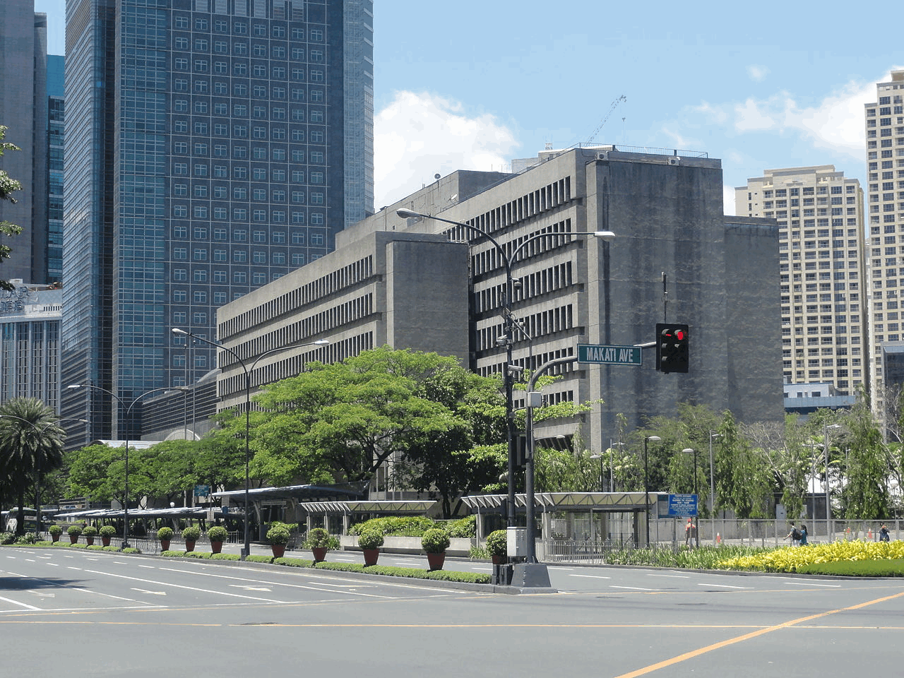 Brutalist buildings Metro Manila - Makati Stock Exchange