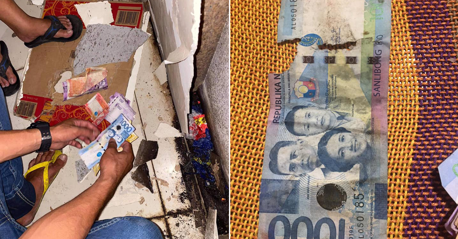 Woman Bacolod missing money - money bills