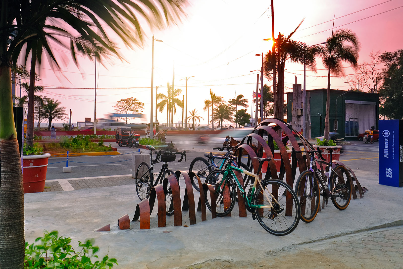 Manila bike racks - Alon bike rack