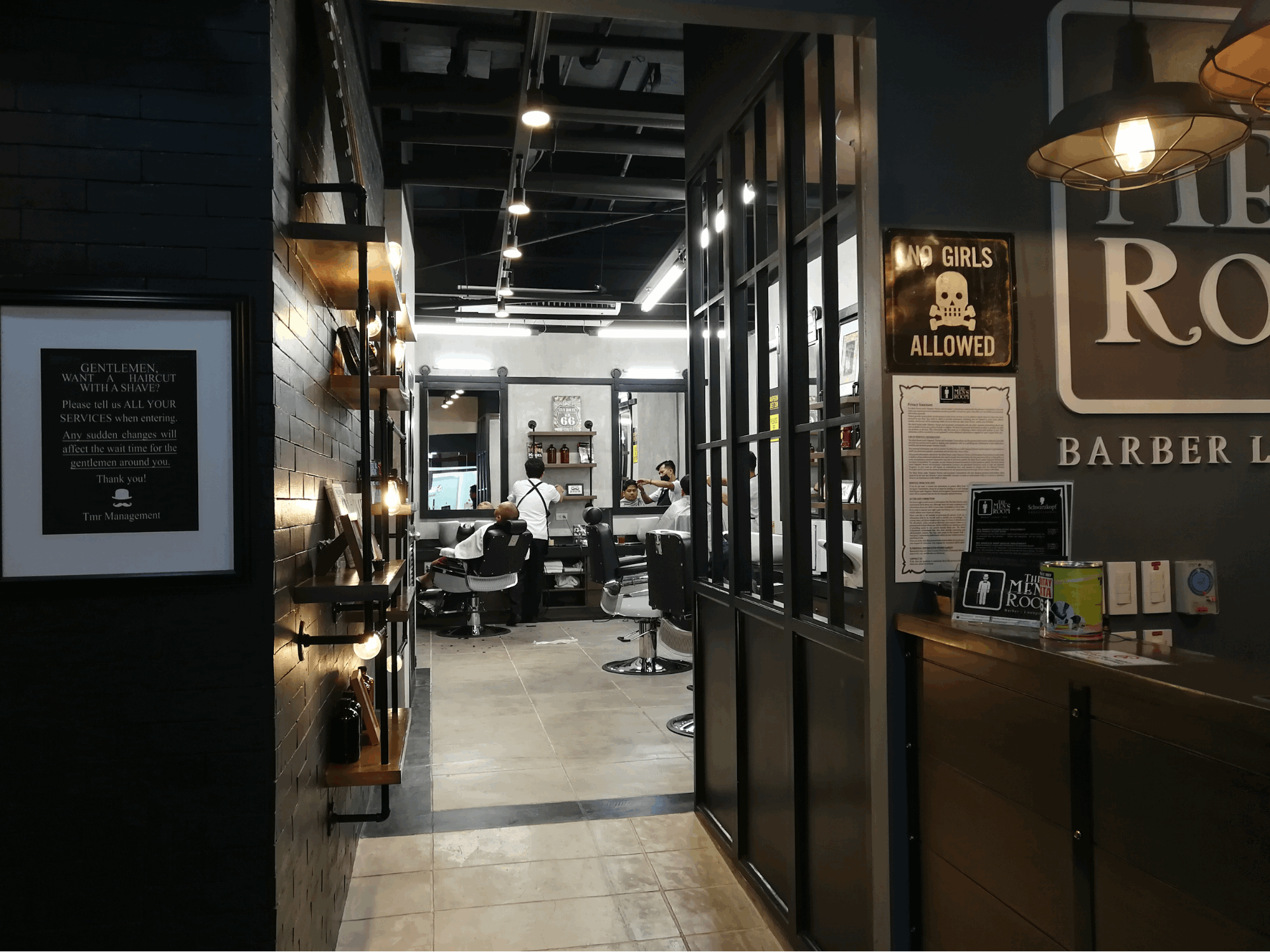 Barber shops Metro Manila - The Men's Room
