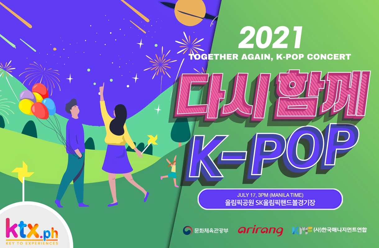 KTX - Together Again Kpop Concert poster