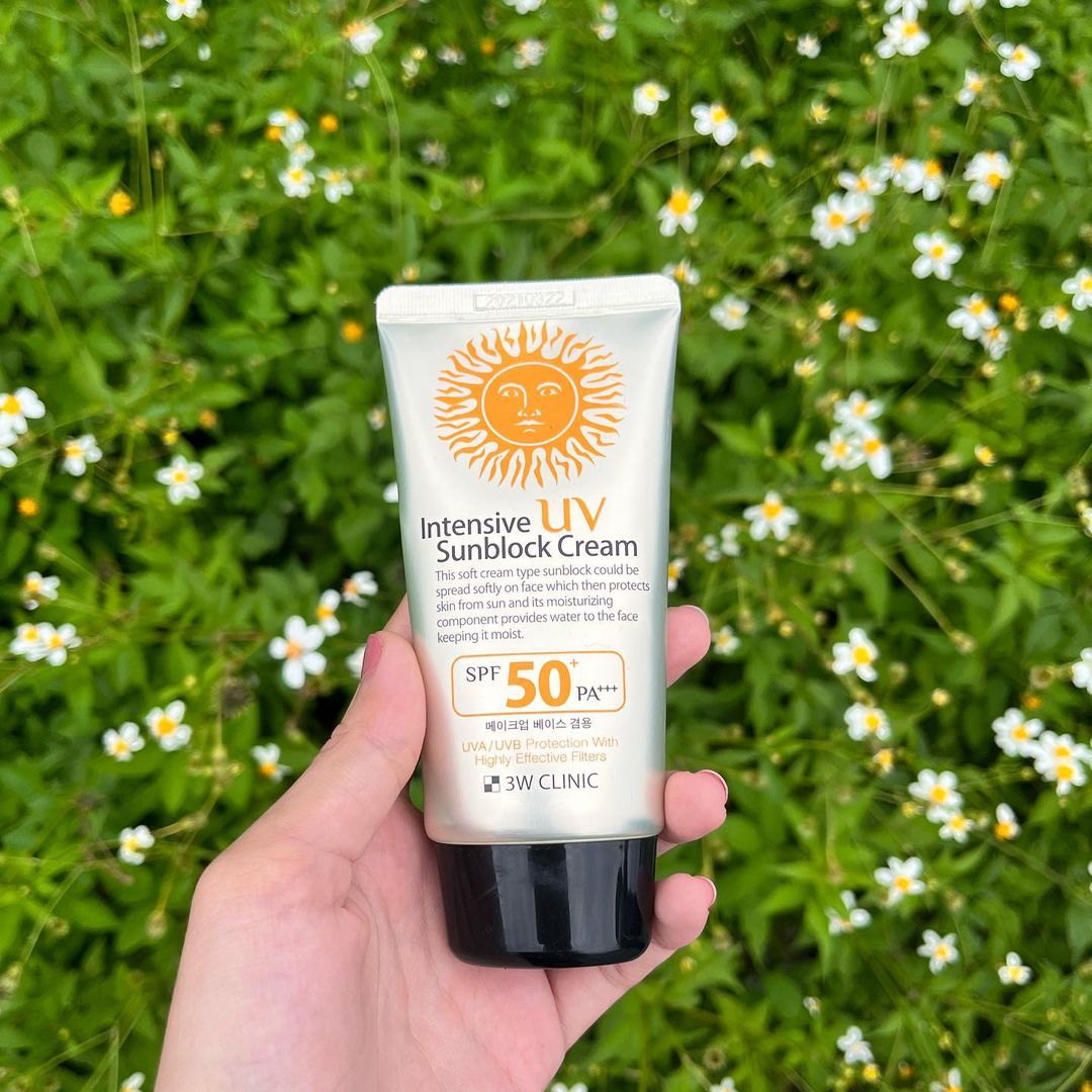 Sunscreen - 3W Clinic Intensive UV Sunblock Cream