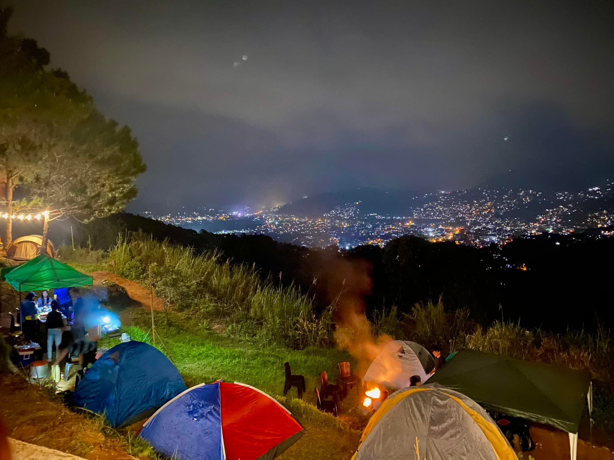camping in baguio - camp ragsak