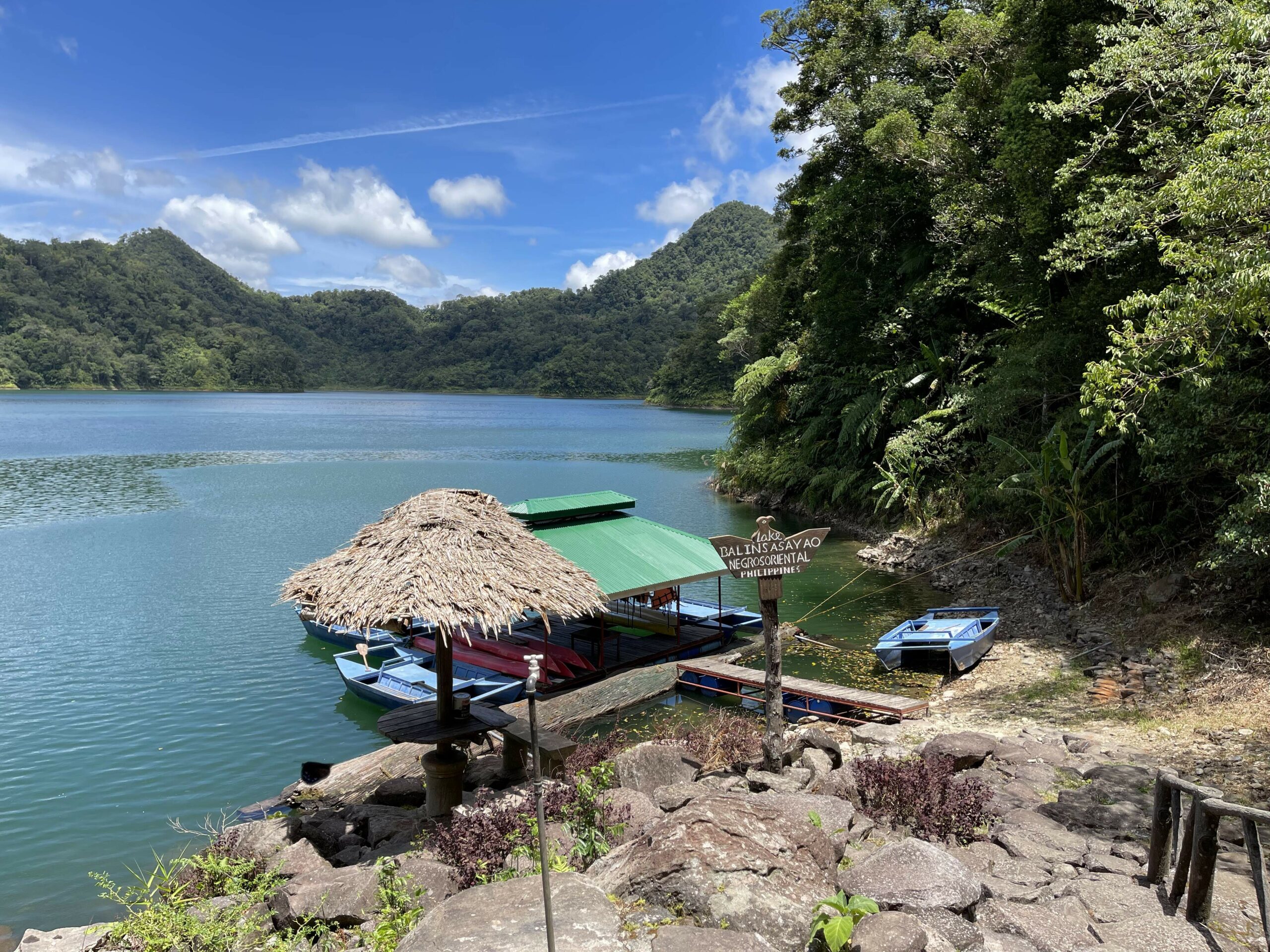 Balinsasayao Twin Lakes Natural Park in Sibulan - twin lakes to waterfalls