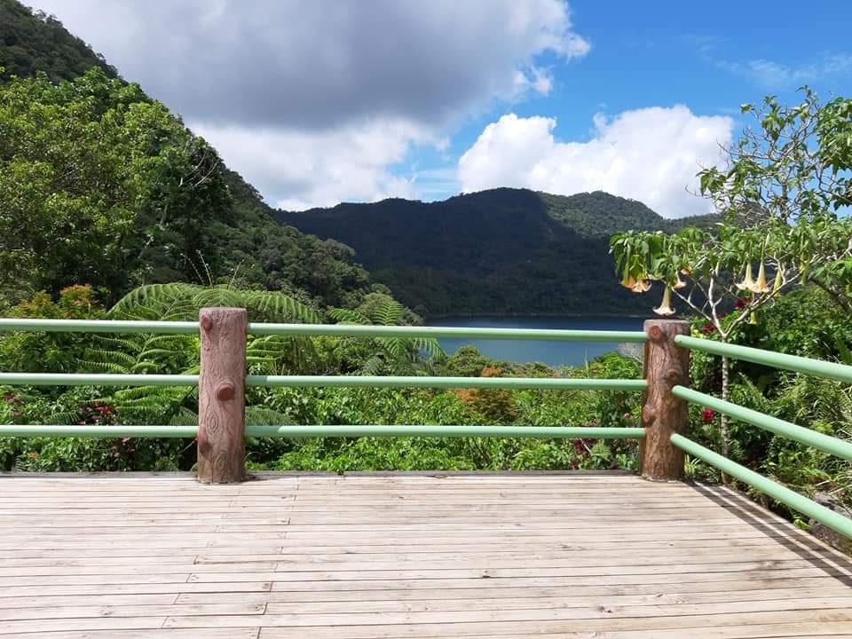 Balinsasayao Twin Lakes Natural Park in Sibulan - upper deck