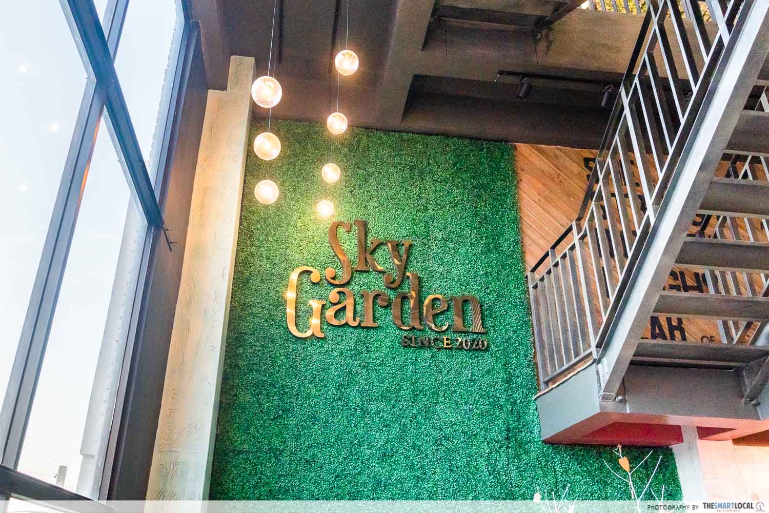 sky garden pampanga - interior sign