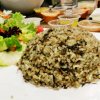 Olive Rice & Side Salad