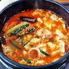 Spicy Tofu And Seafood Soup