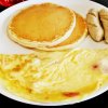 Pancakes With Omelette And Chicken Chipolata