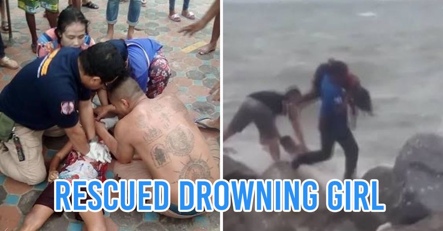 Drowning Thai Girl bangsean