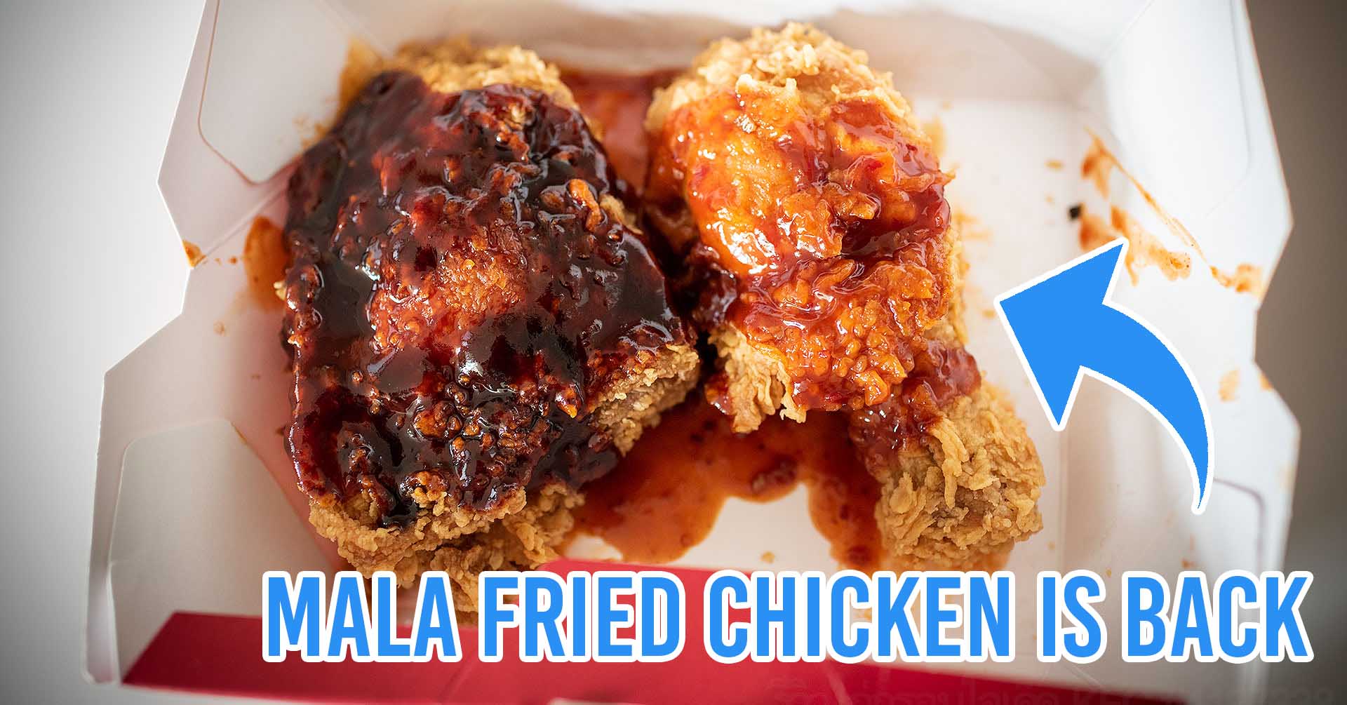 mala fried chicken kfc thailand