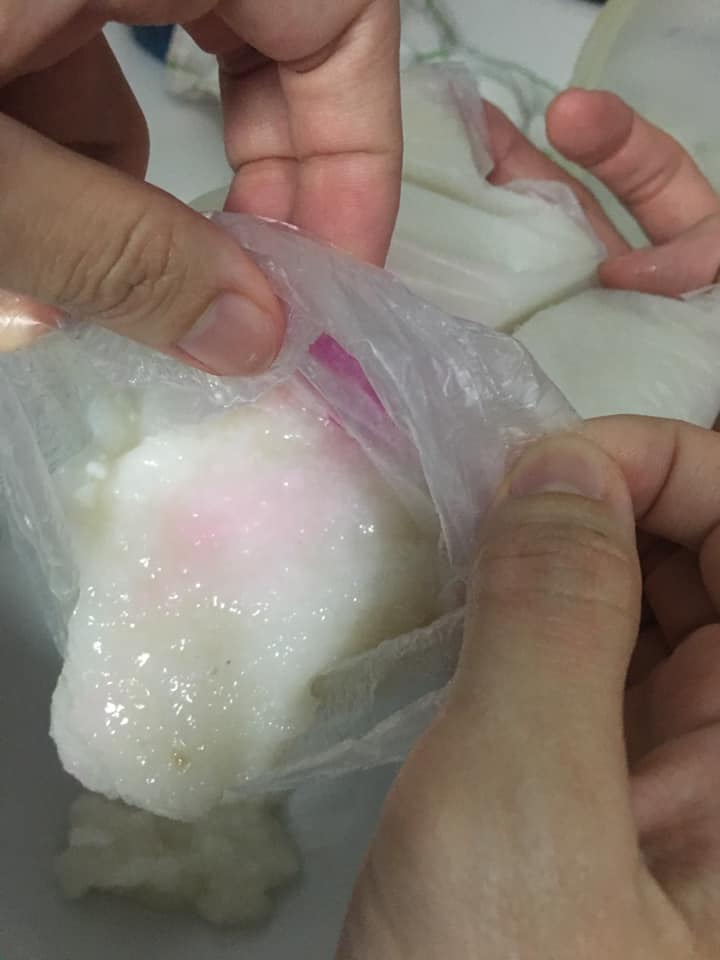  Ink Seep Through Plastic Congee Thai 