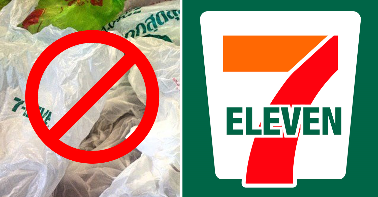 No more plastic bags at 7-11