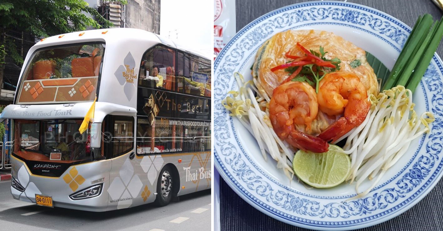 Thai food bus tour 