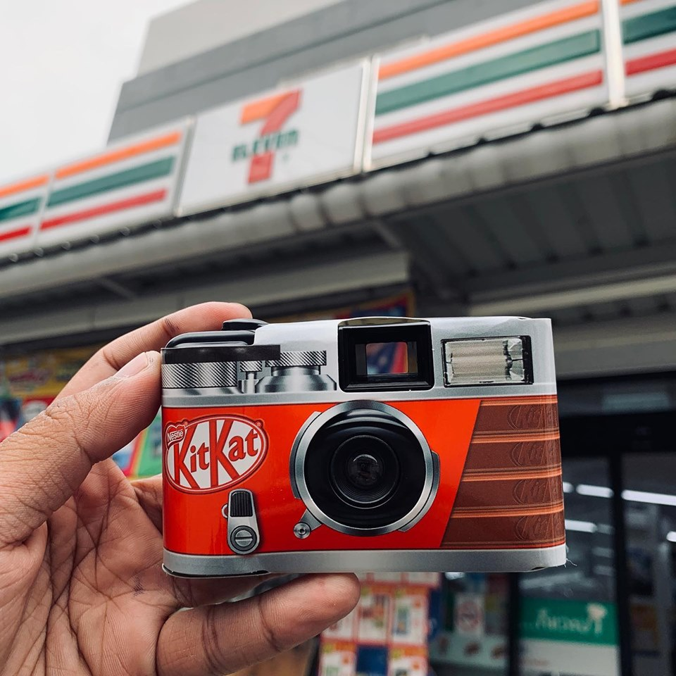 7-11 Kit Kat Film Cameras 