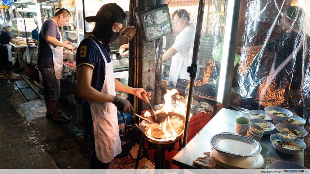 bkk chinatown hk noodles wok fry