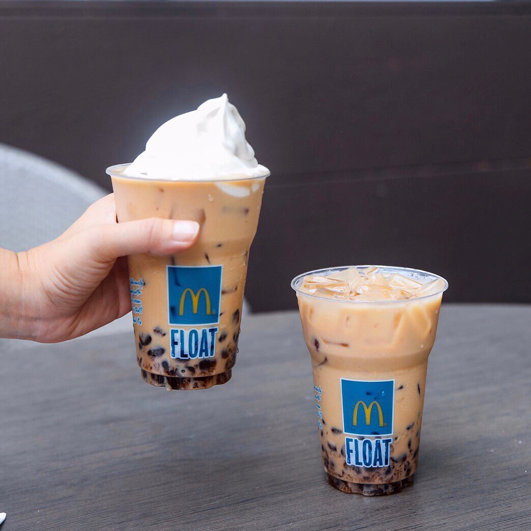 McDonald’s Thailand Now Sells Brown Sugar Milk Tea Ice Cream Floats