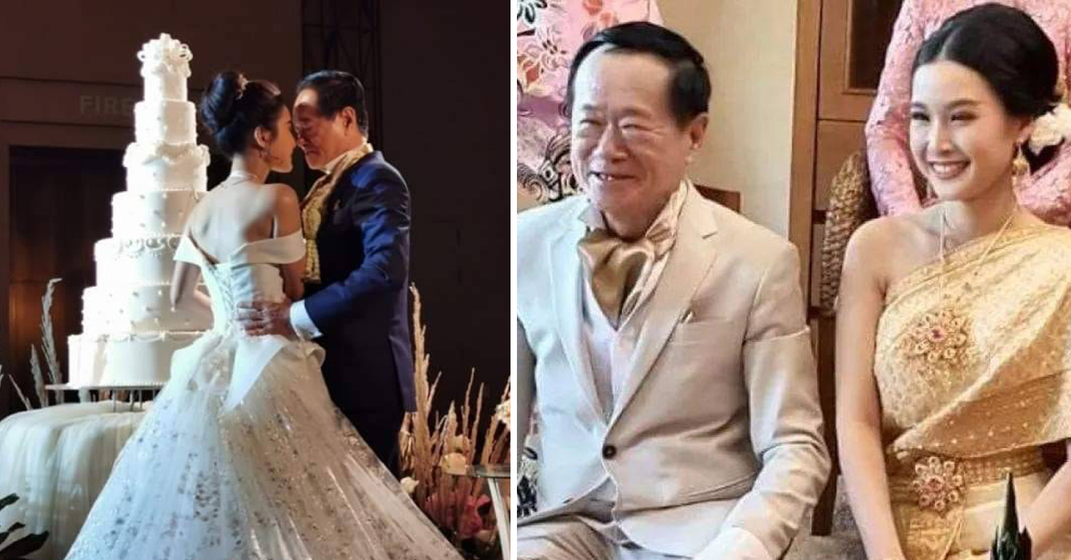 Thai Couple With 40-Year Age Gap Get Married
