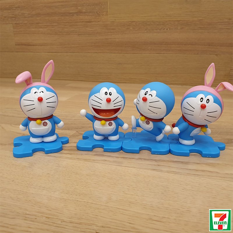 7-11 Thailand Is Selling New Doraemon Bucket Tumblers With Special Figurine Collectible