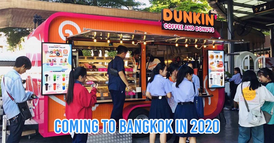 Dunkin’ Donuts Thailand Is Launching 10 New Food Truck Locations Next Year