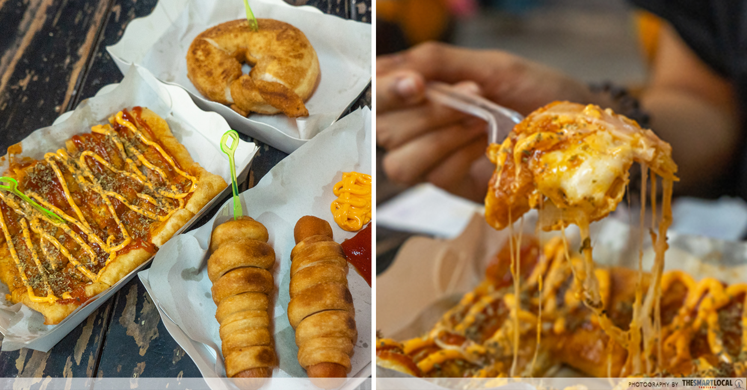 On-Zon Roti Bangkok Sells Cheap Thai-Style Pizza Roti With Gooey Cheese Pulls
