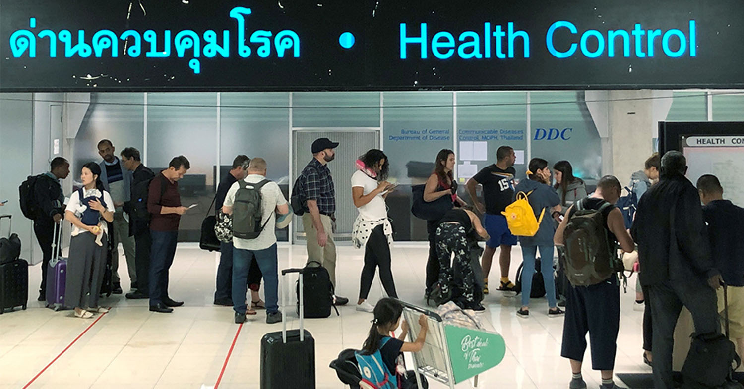 Thai Airports Ramp Up Intensive Screening For COVID-19 For Travellers from Japan and Singapore