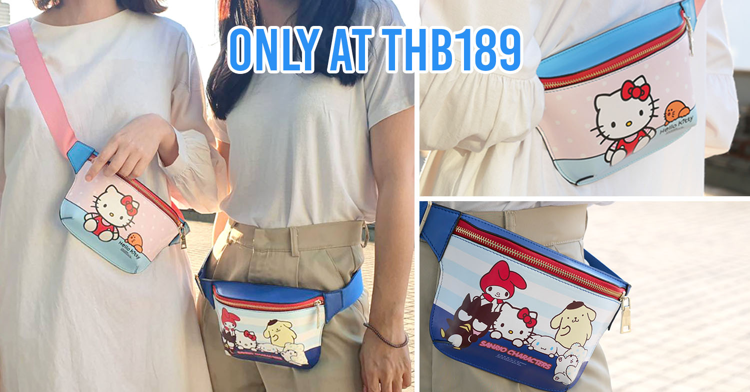 Hello Kitty & Sanrio Waist Bags Are Now Available At 7-11 Thailand For ~$6