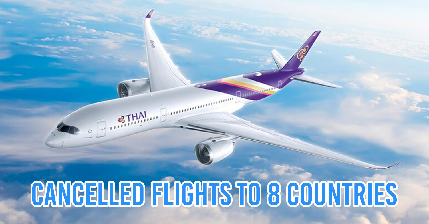 thai airways flights cancelled