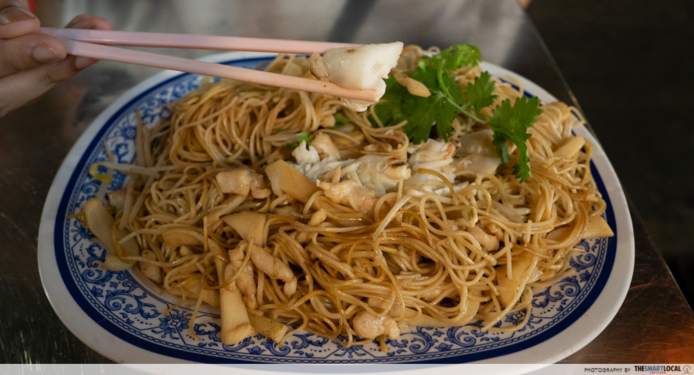 hong kong fried noodles