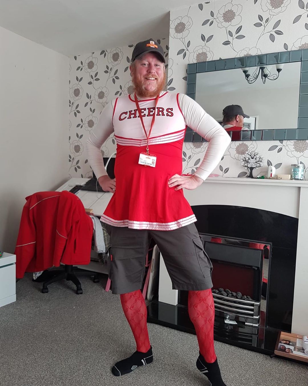 English Postman Dresses Up In Costumes To Lift Community Spirit During COVID-19 Lockdown