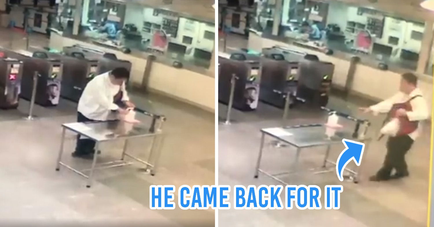 Man Steals Hand Sanitiser At BKK Train Station, Arrested After Shenanigans Get Caught On CCTV