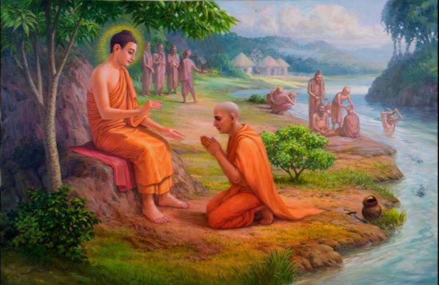 buddha and ananda