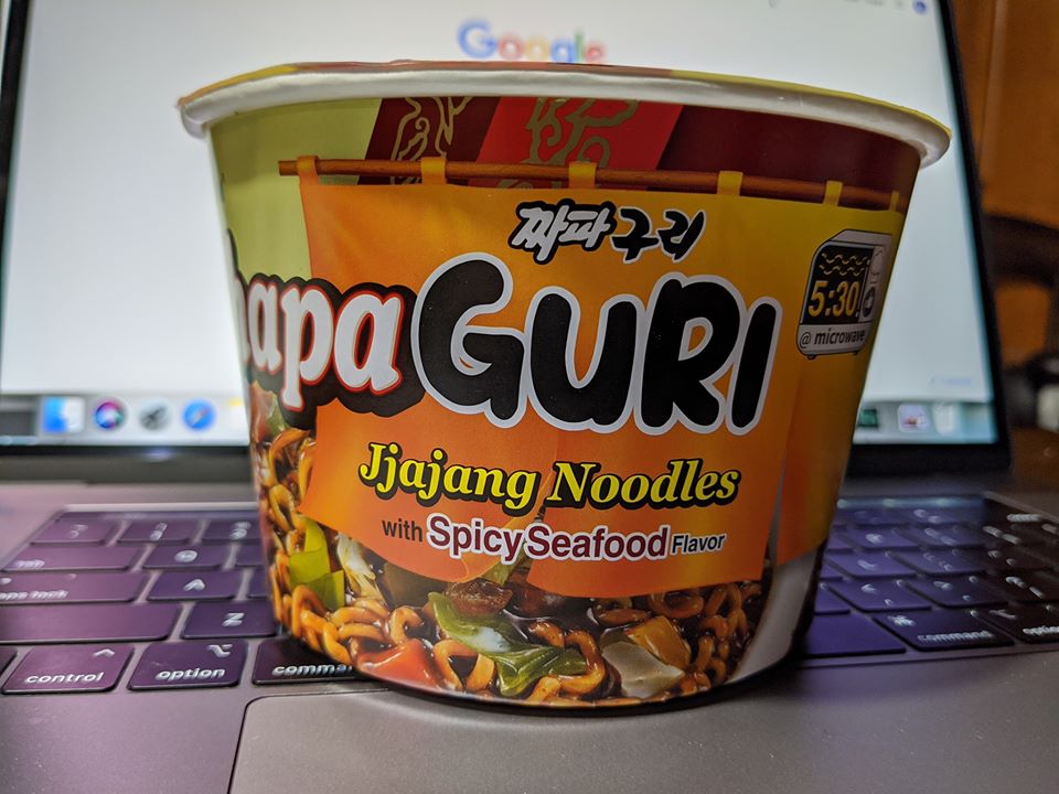 chapaguri nongshim instant noodles
