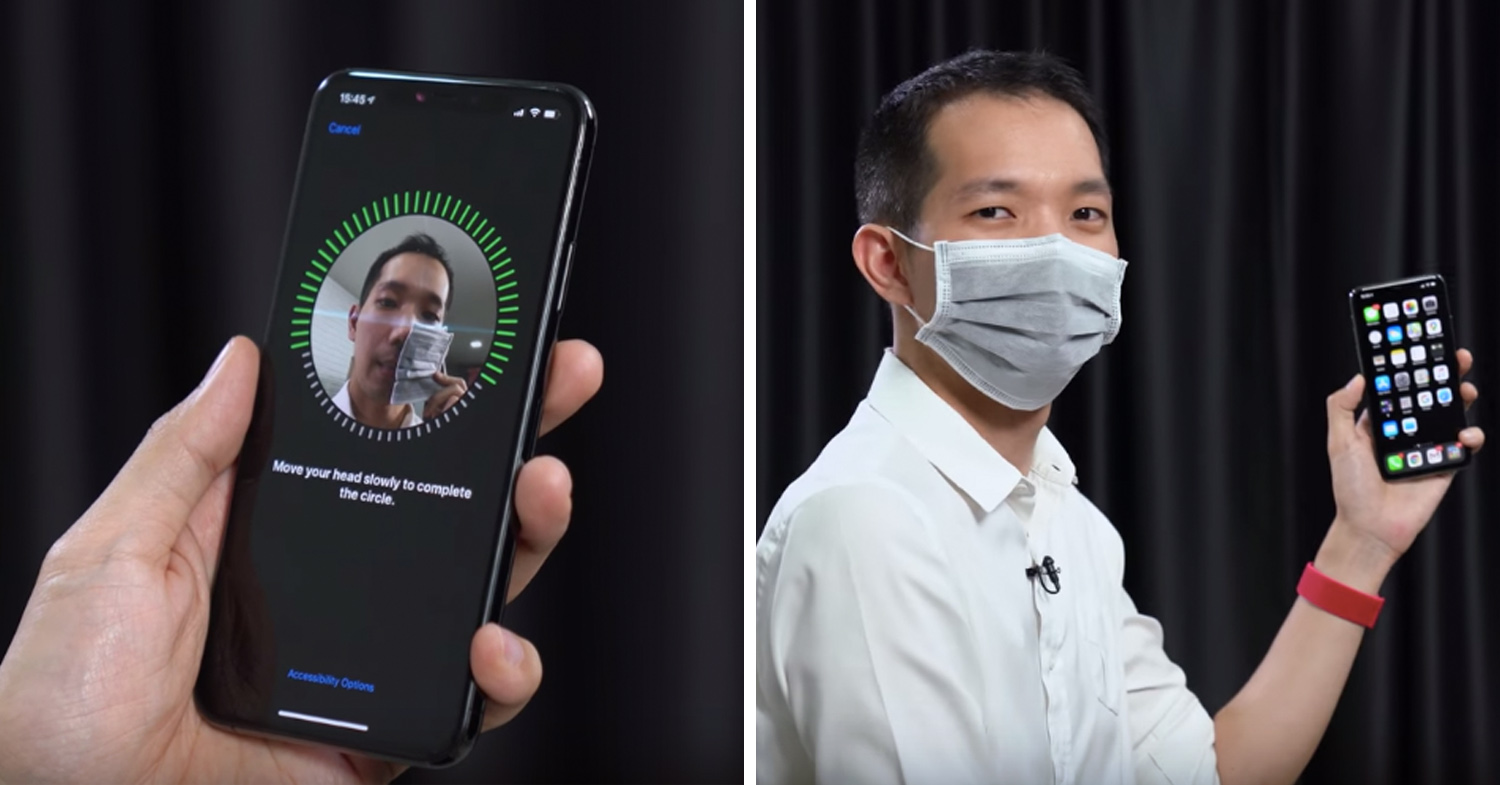 Here's How To Unlock iPhone Face ID While Wearing A Mask