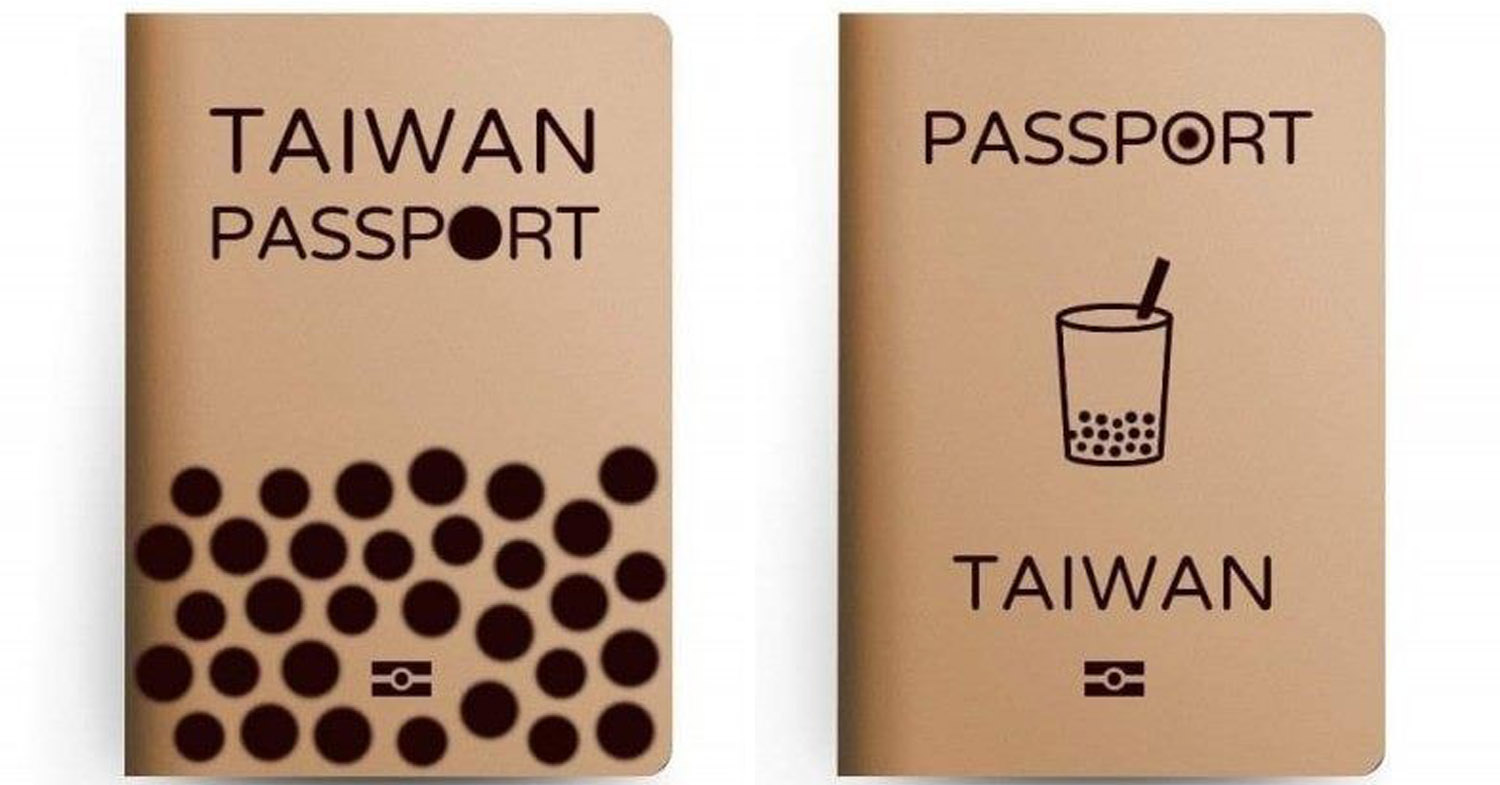 Taiwanese Artist Designs ‘Bubble Tea Passport’ To Replace The Traditional One