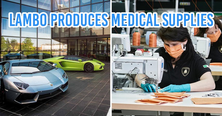 Lamborghini Starts Producing Surgical Masks And Face Shields For Health Workers In Italy