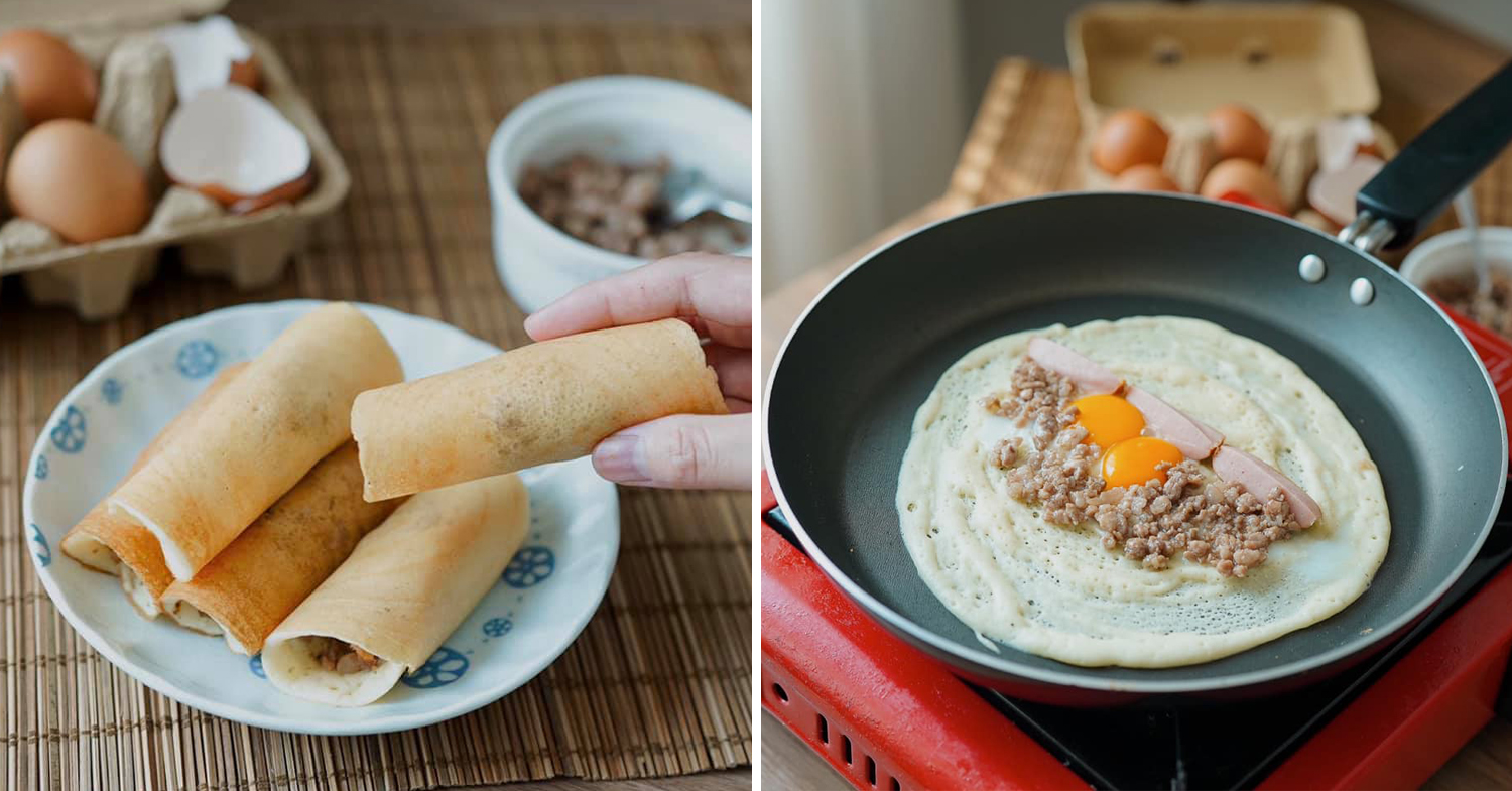 No-bake Thai style crepe