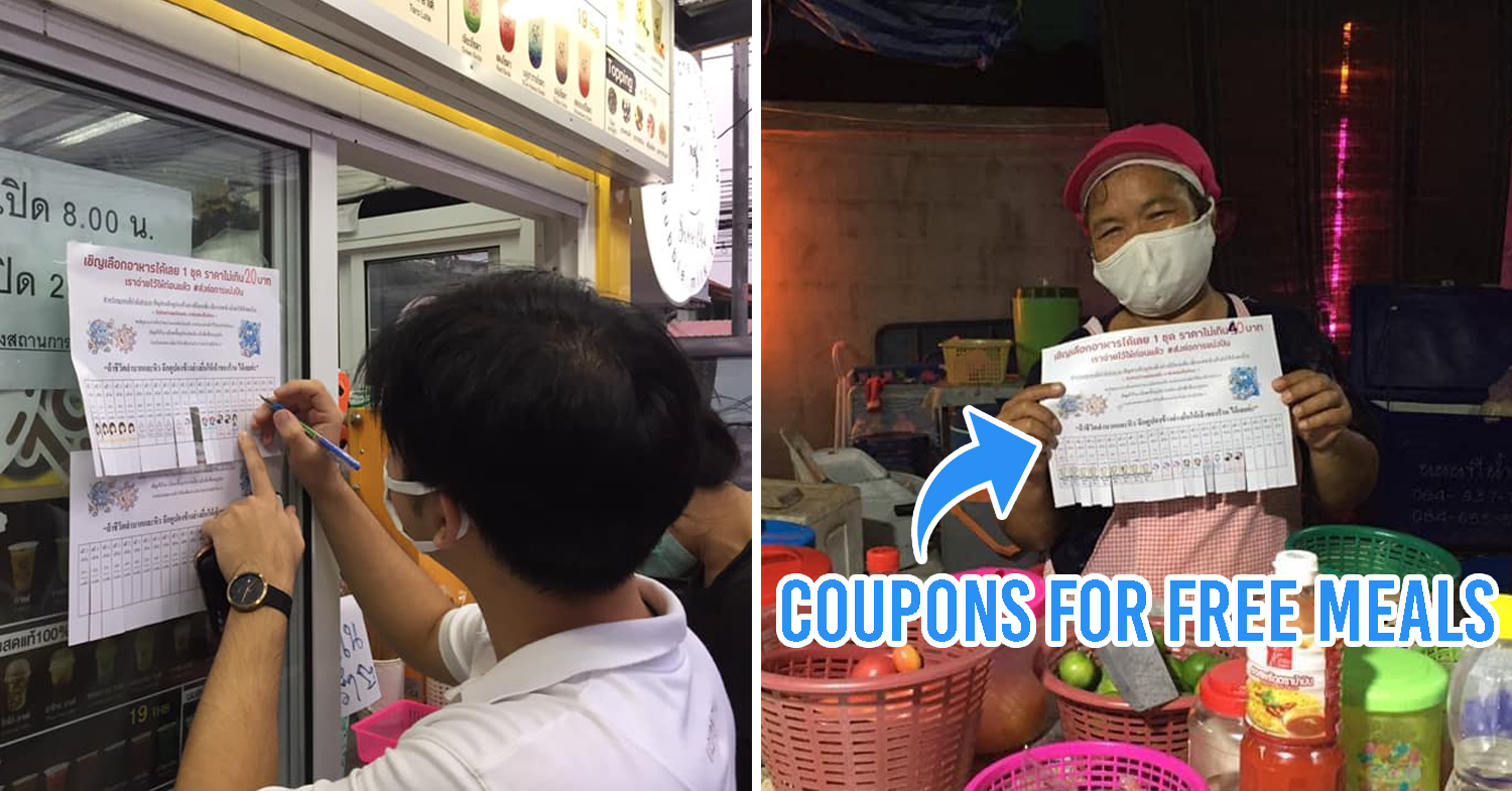 Thai Citizens Join Campaign Pay-It-Forward Meals for others