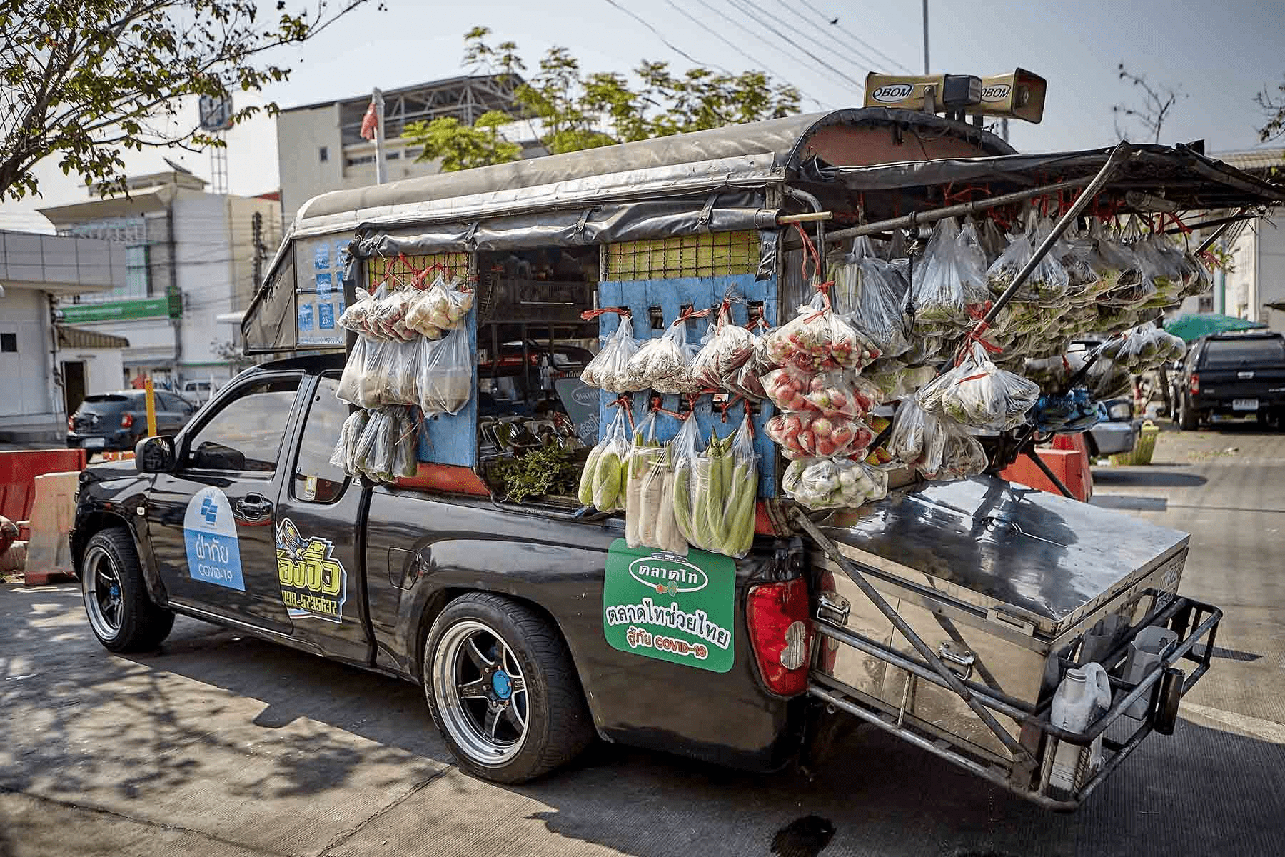 Thailand has mobile grocery shop